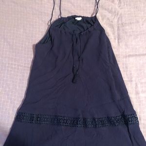 Garage Navy Mini Dress